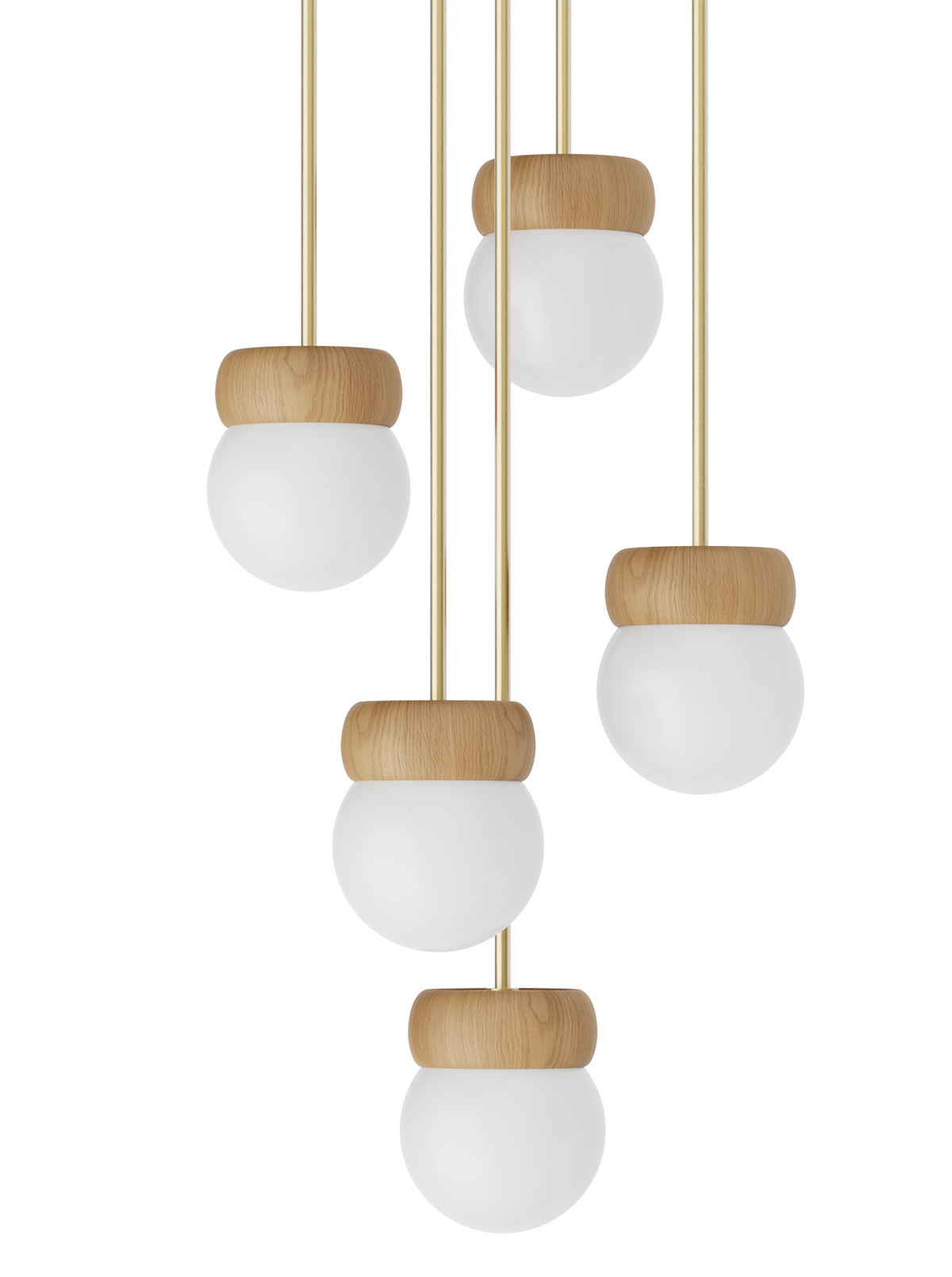 Ayla Chandelier 5 Globe