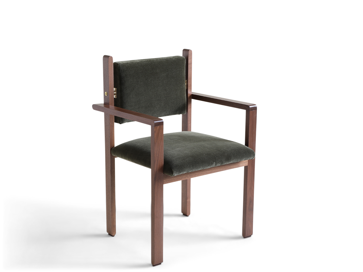 Morro Dining Arm Chair - Upholstered Seat