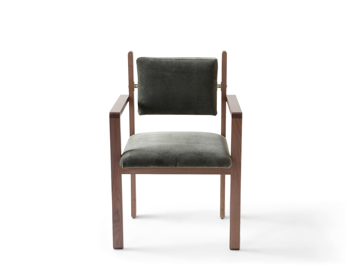 Morro Dining Arm Chair - Upholstered Seat
