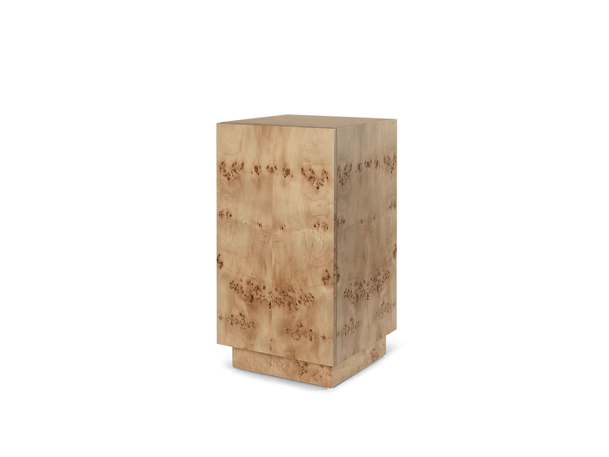 Burl Side Table - Natural