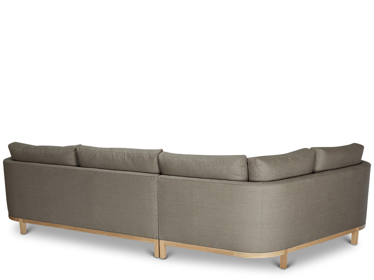 Curved Back Sectional