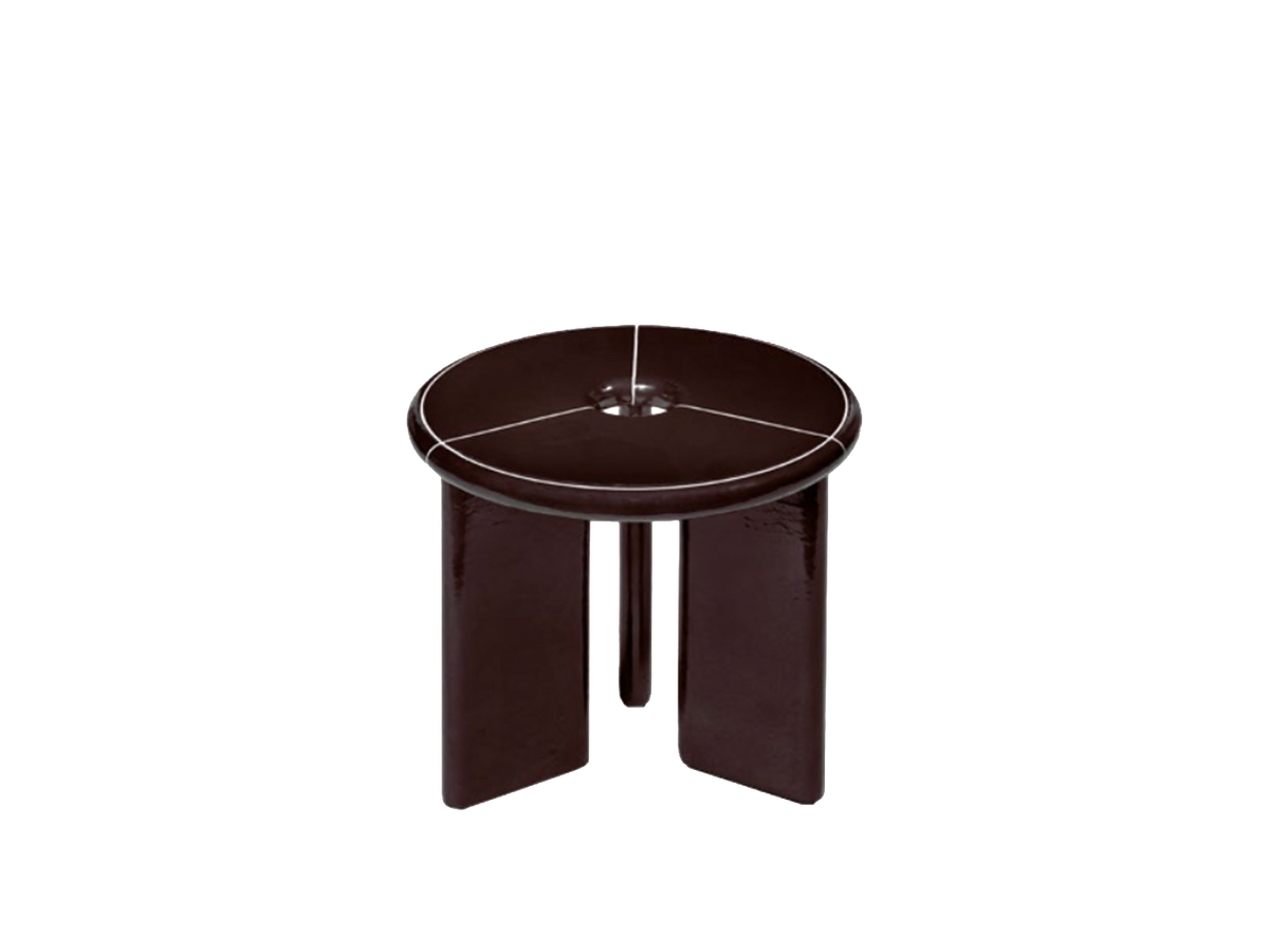 Deya Side Table - Chestnut Brown