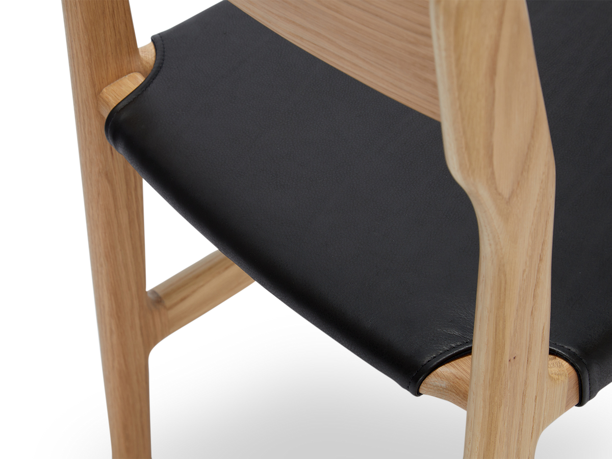 Nikolai Lafuge - Floriano Leather Dining Chair