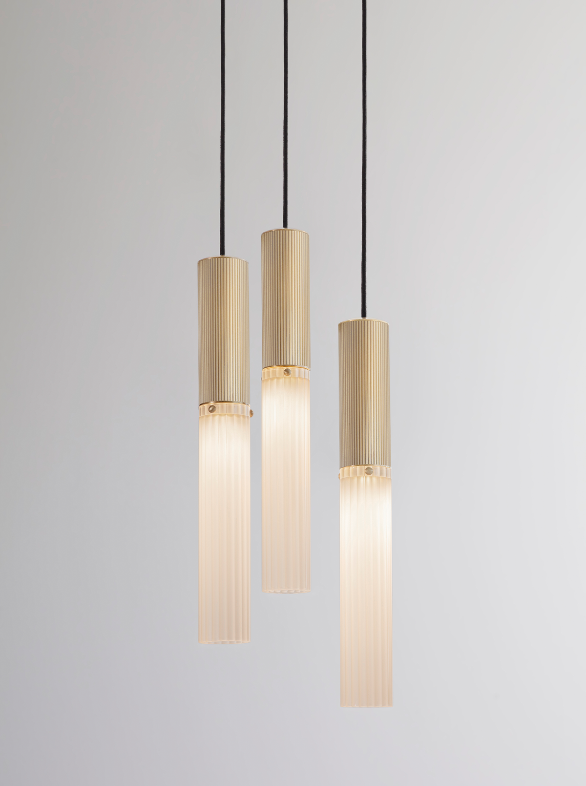 Flume 50 Pendant - 3 Drop Grouping