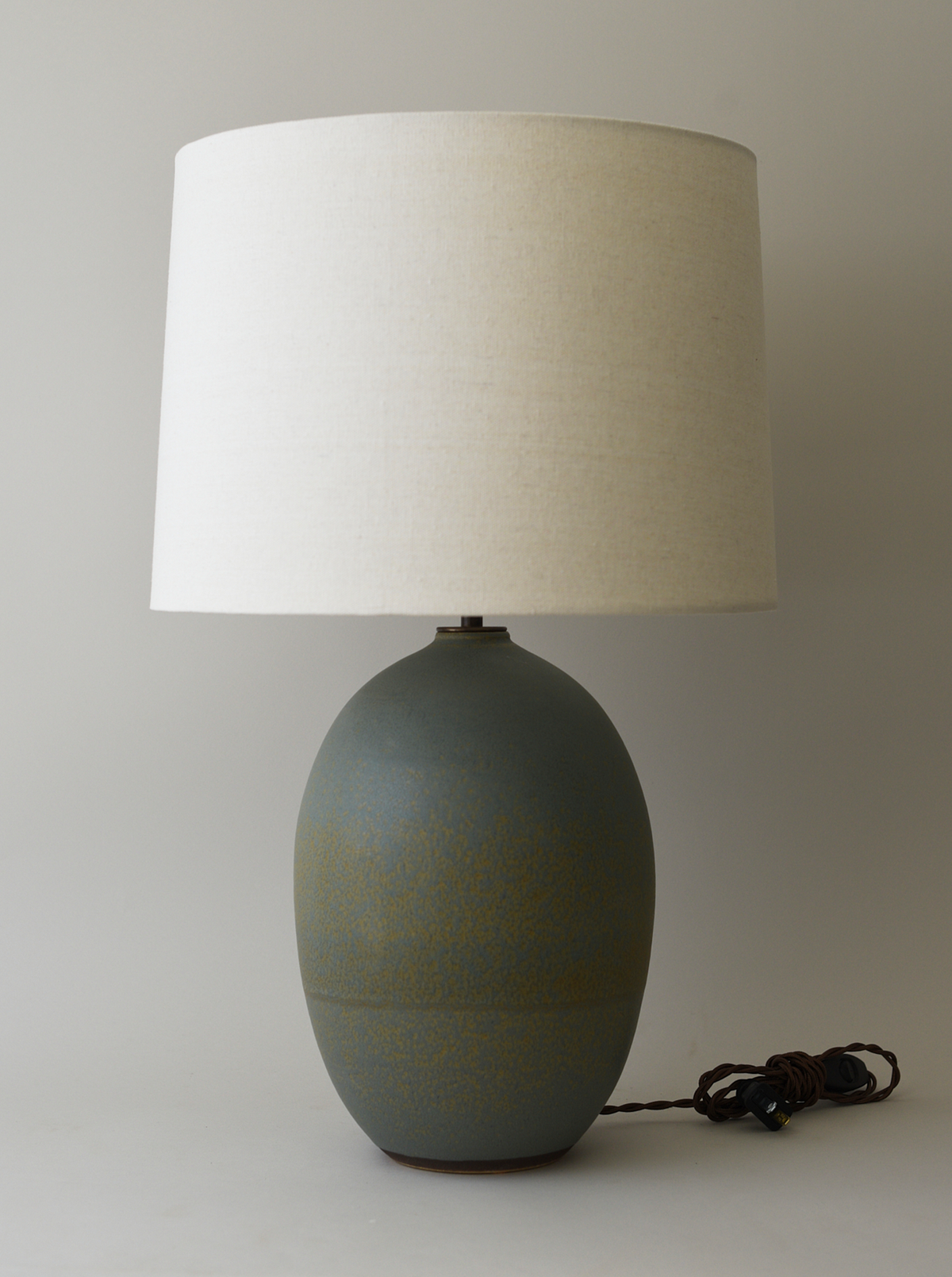 Large Oval Lamp - Agate