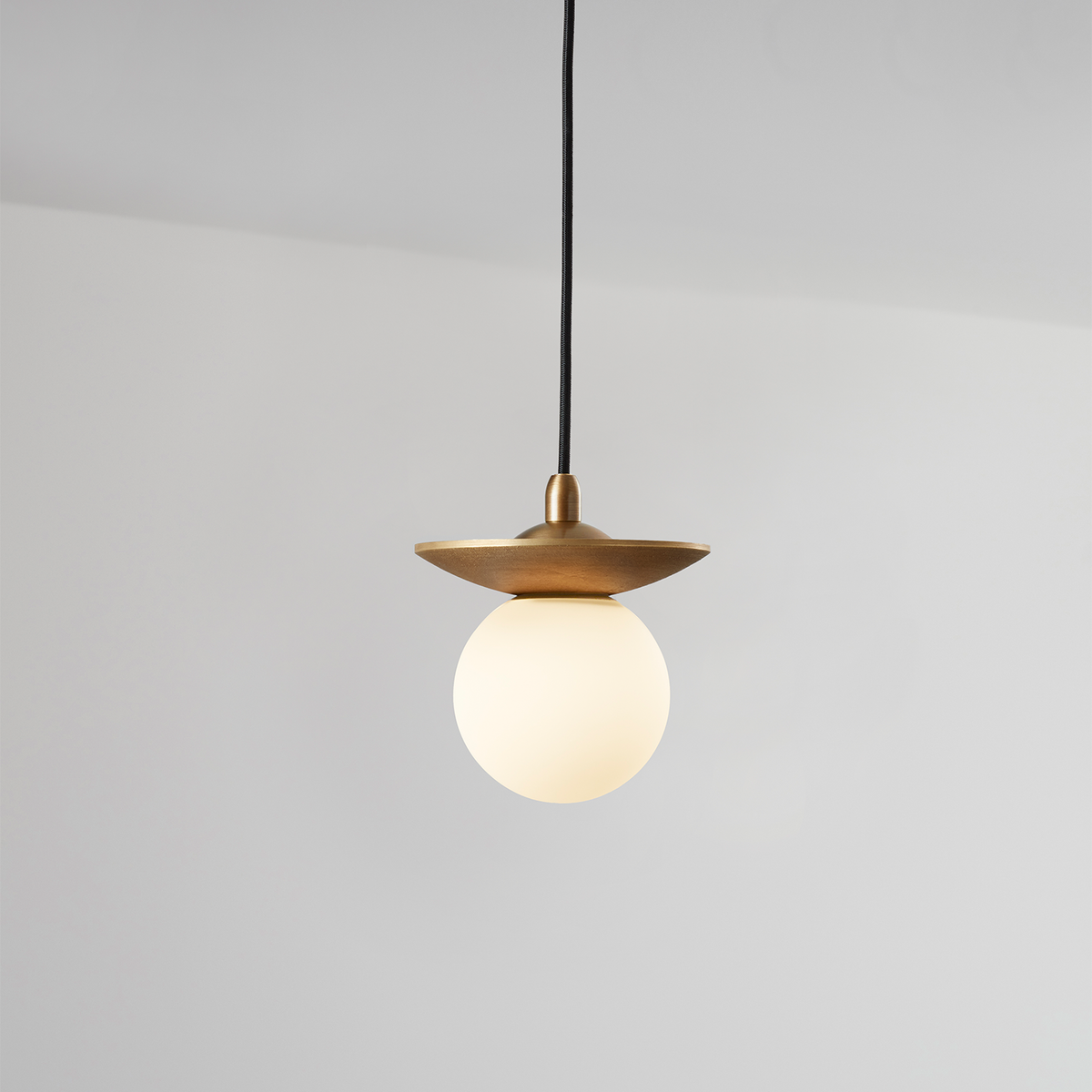 Orbit Pendant - Brass