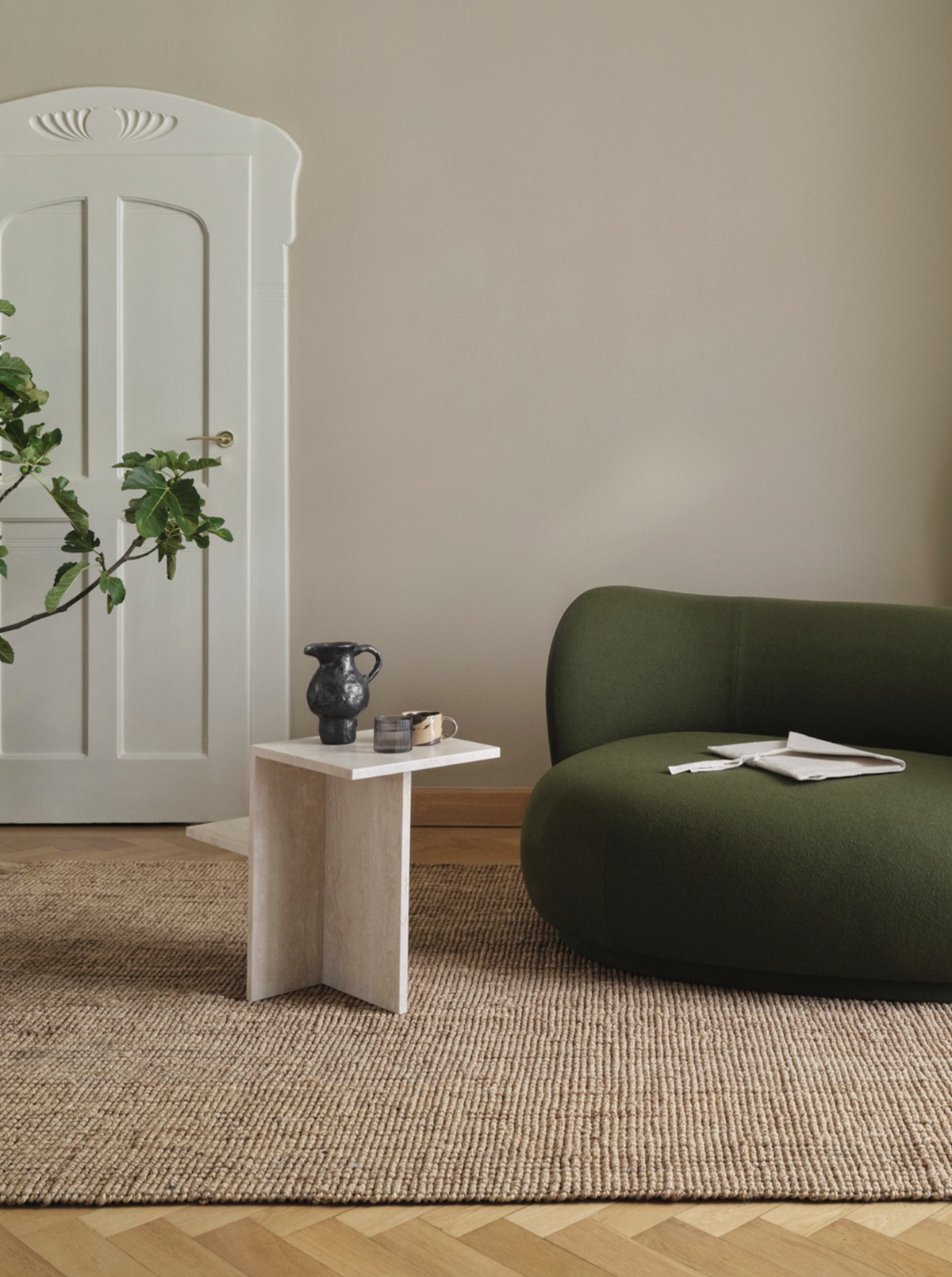 Distinct Side Table