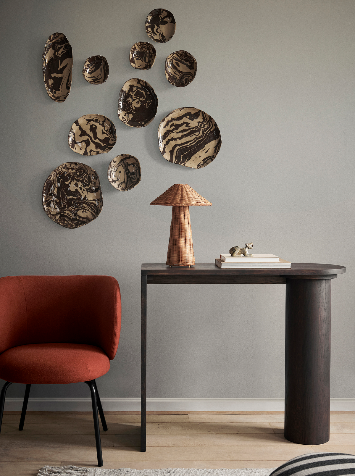 Dou Table Lamp - Natural