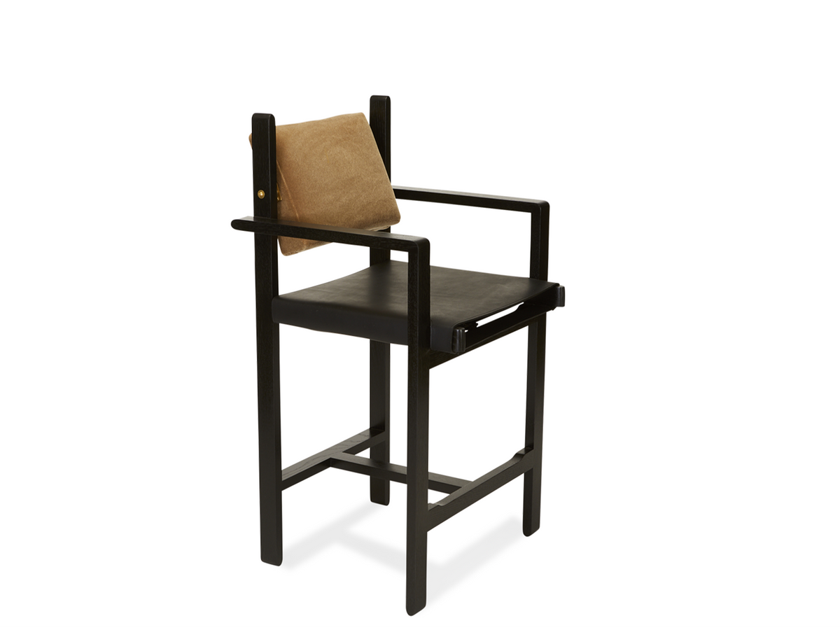 Morro Barstool - Leather Sling Seat
