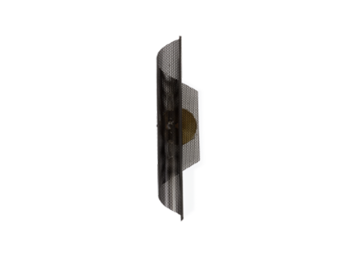 Rolled Perforated Sconce