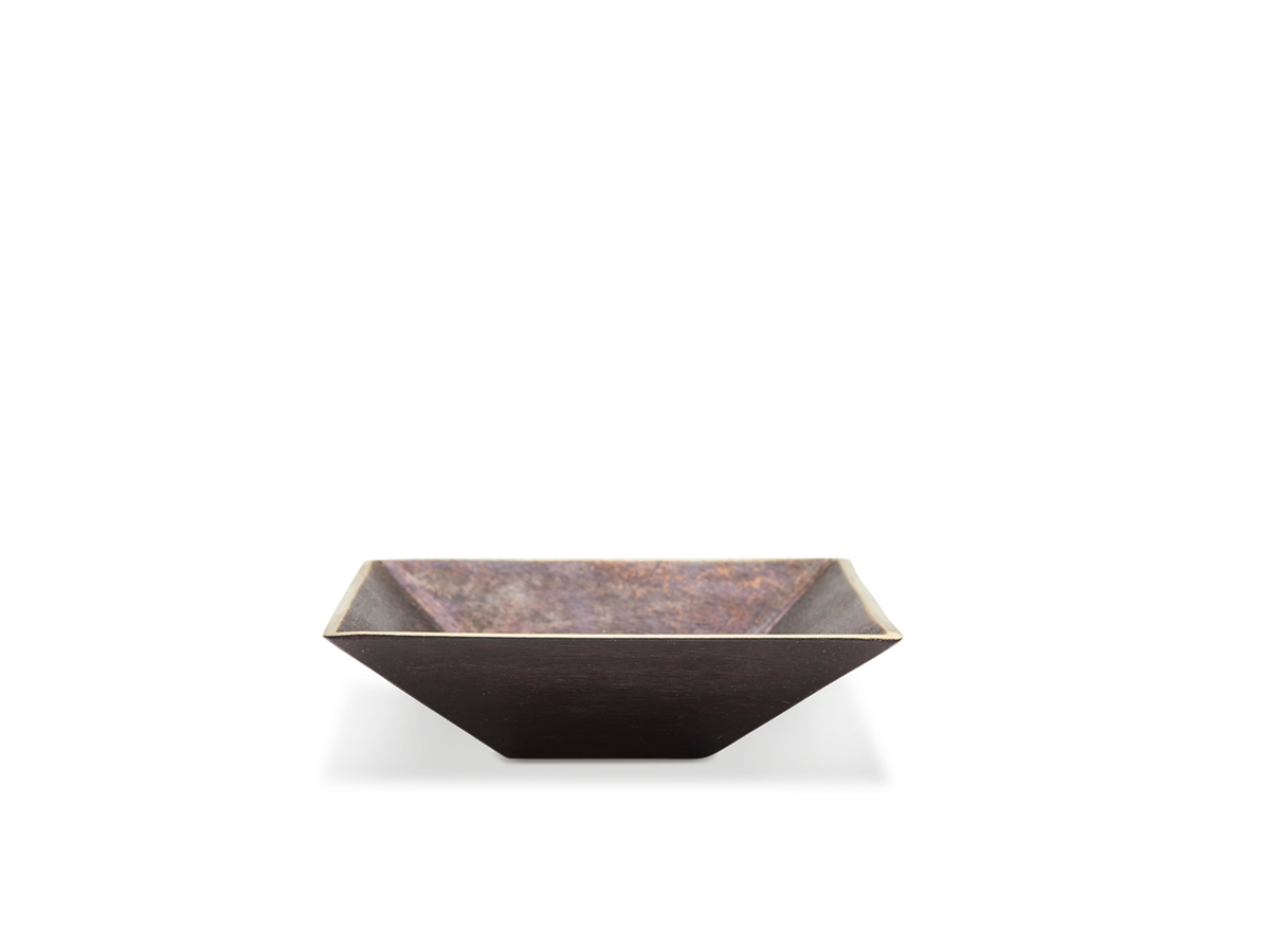#4482 Square Bronze Dish