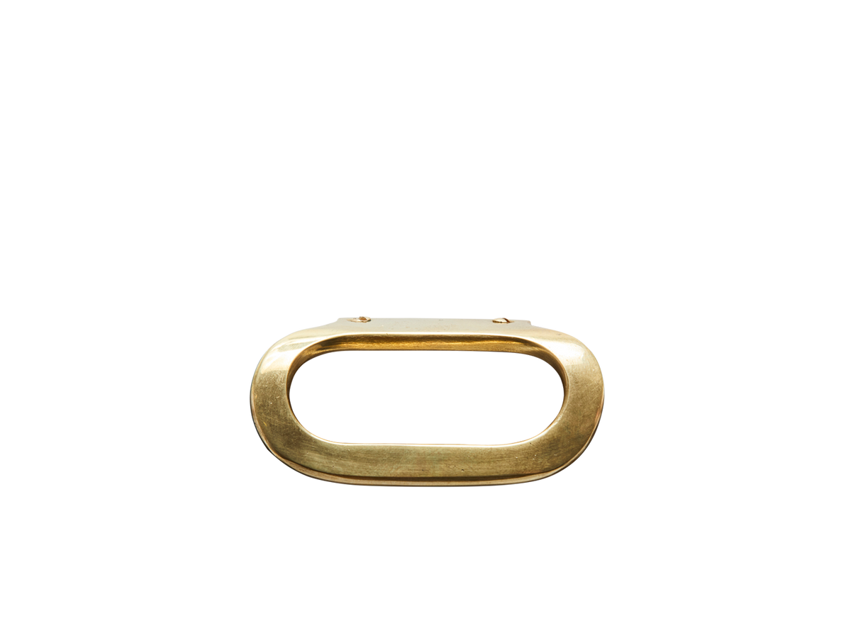 Brass Oval Pull