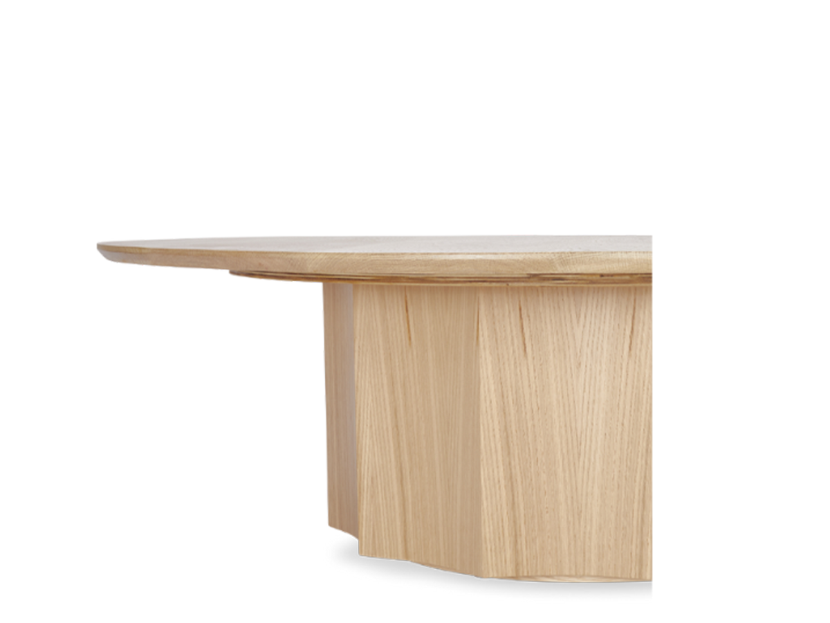 Normandie Cocktail Table with Wood Top