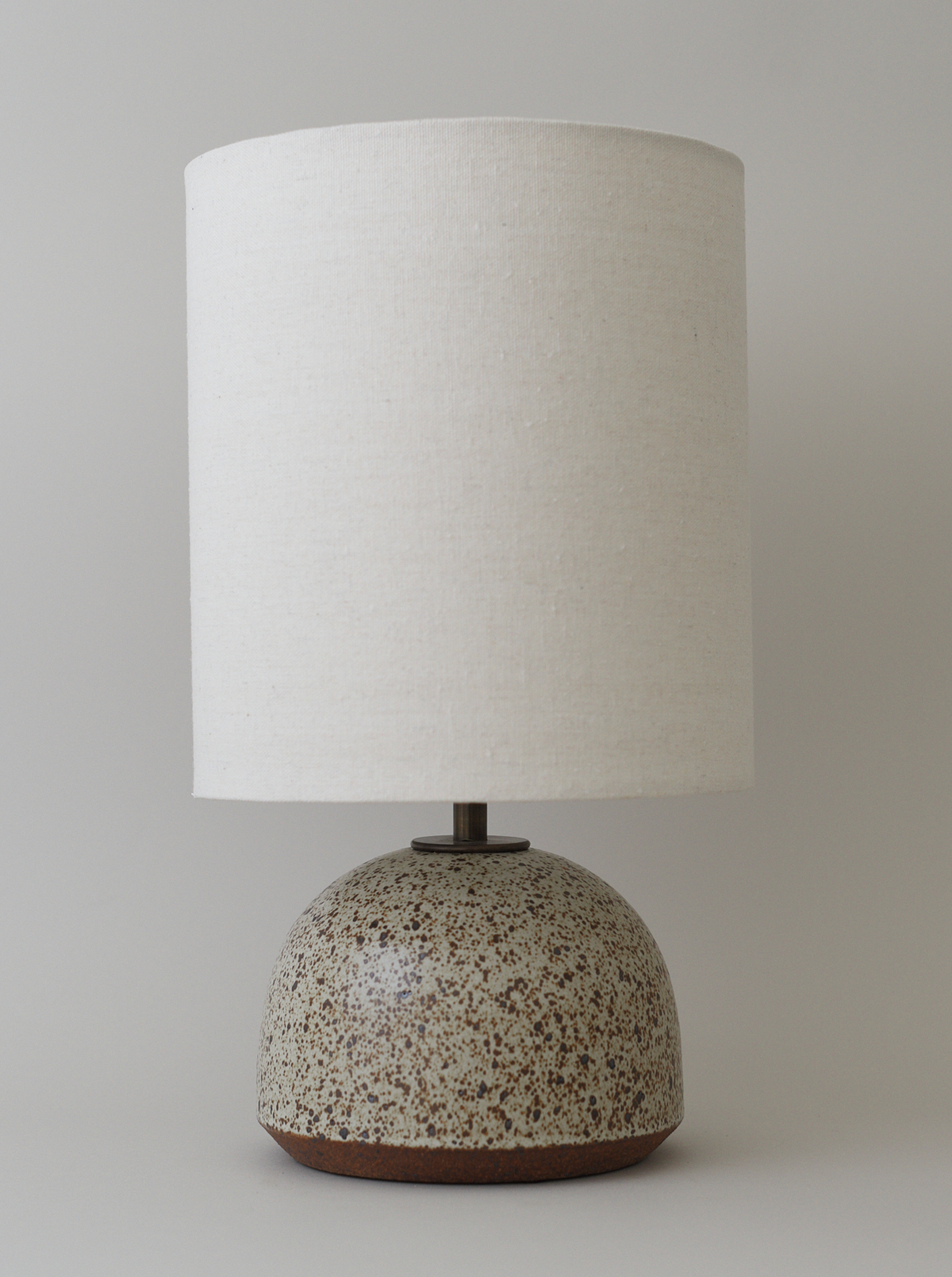 Small Agnes Lamp - Mottled Ivory