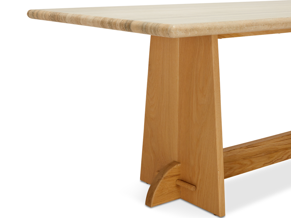 Ojai Dining Table - Stone Top