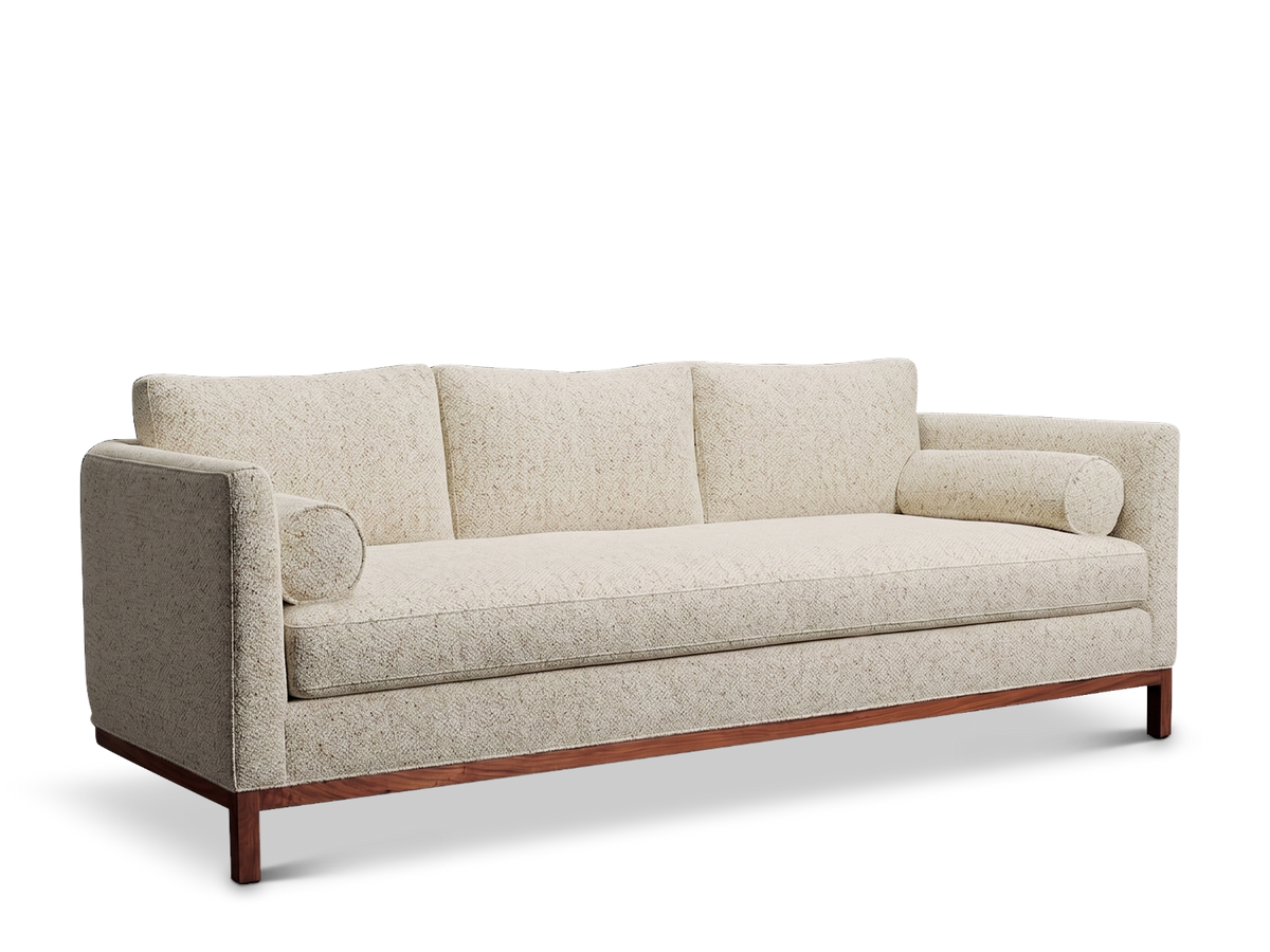 Curved Back Sofa
