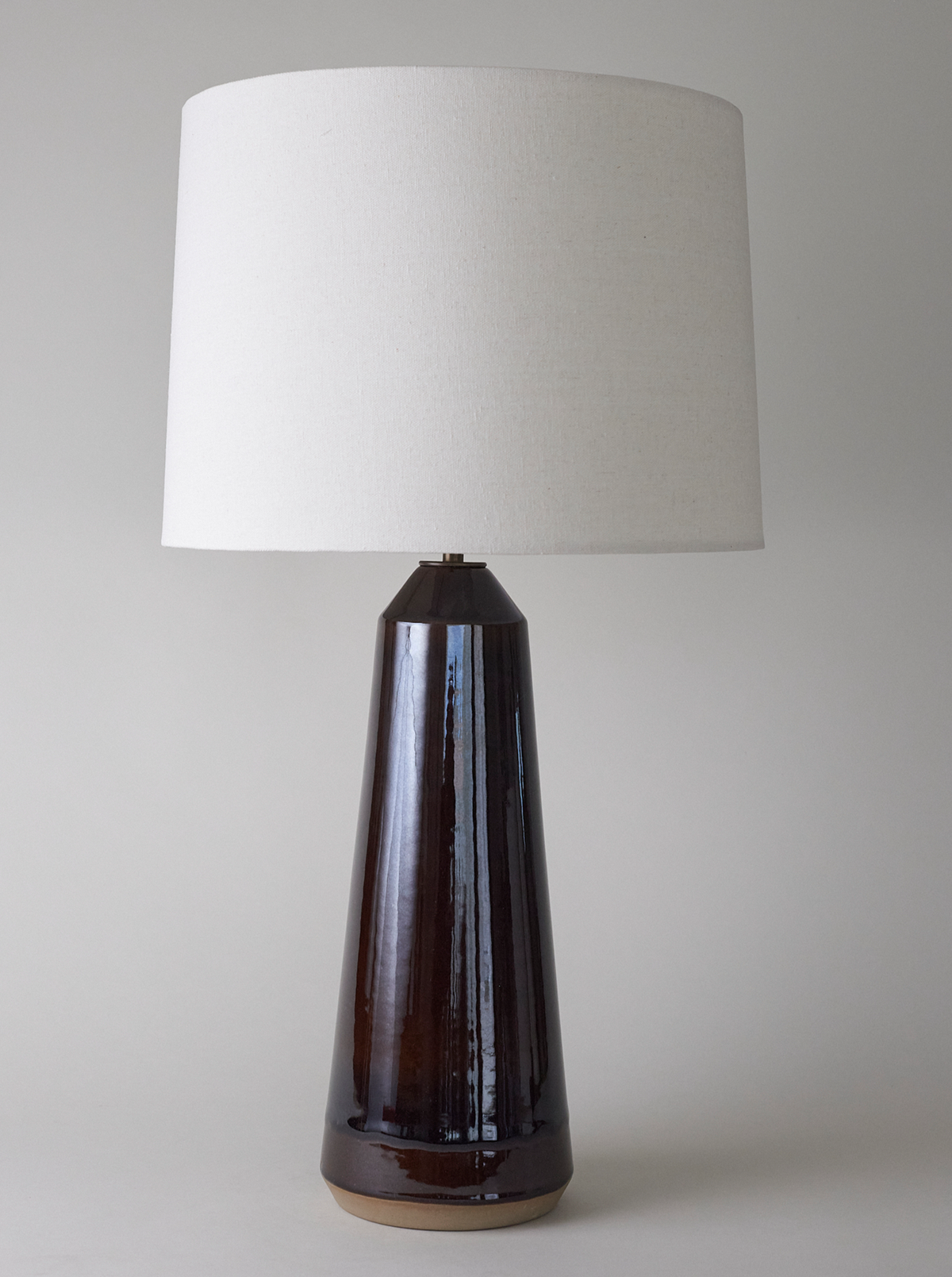 Large Column Lamp - Dark Amber