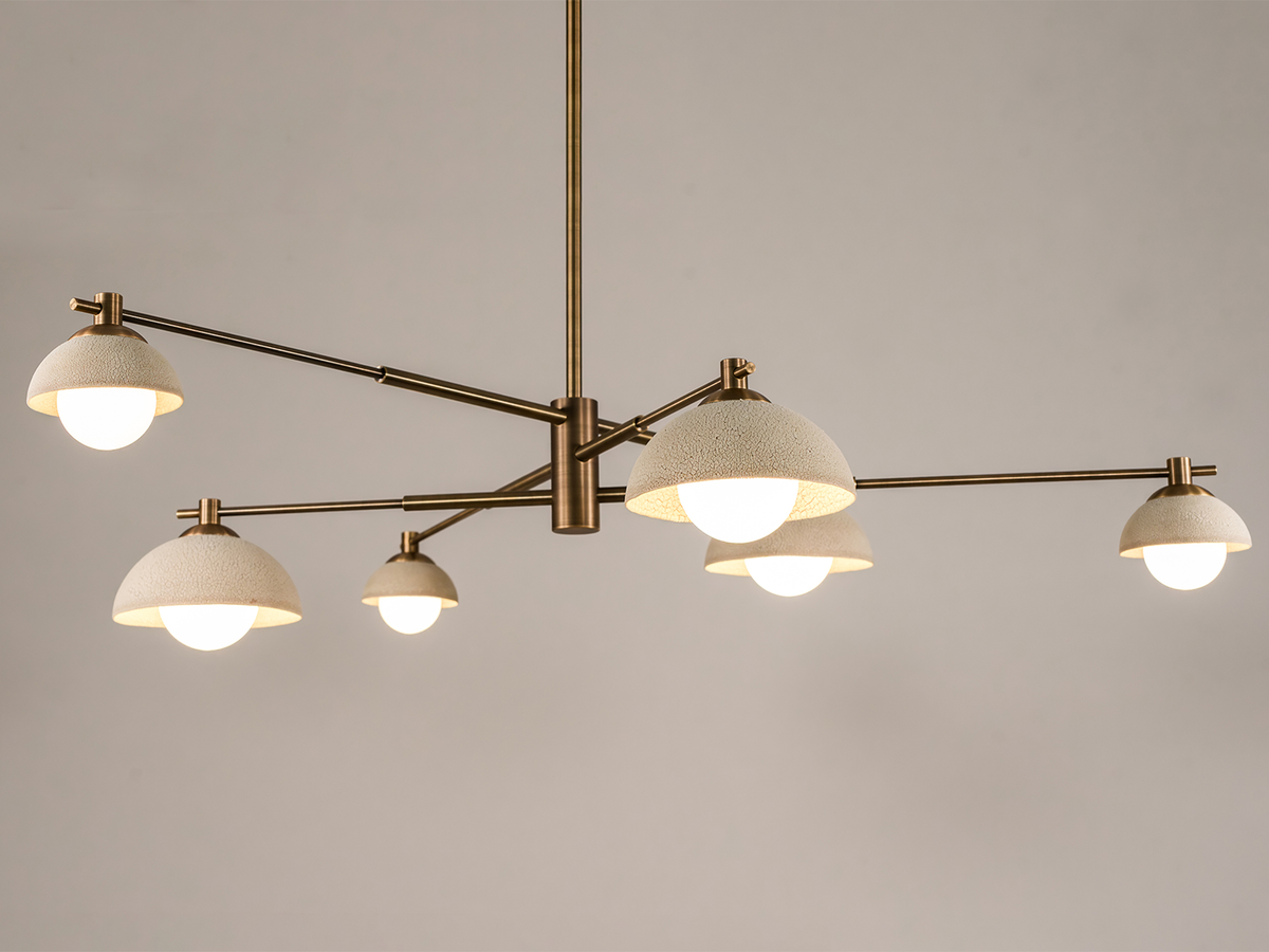 Dixon Six Light Ceiling Fixture