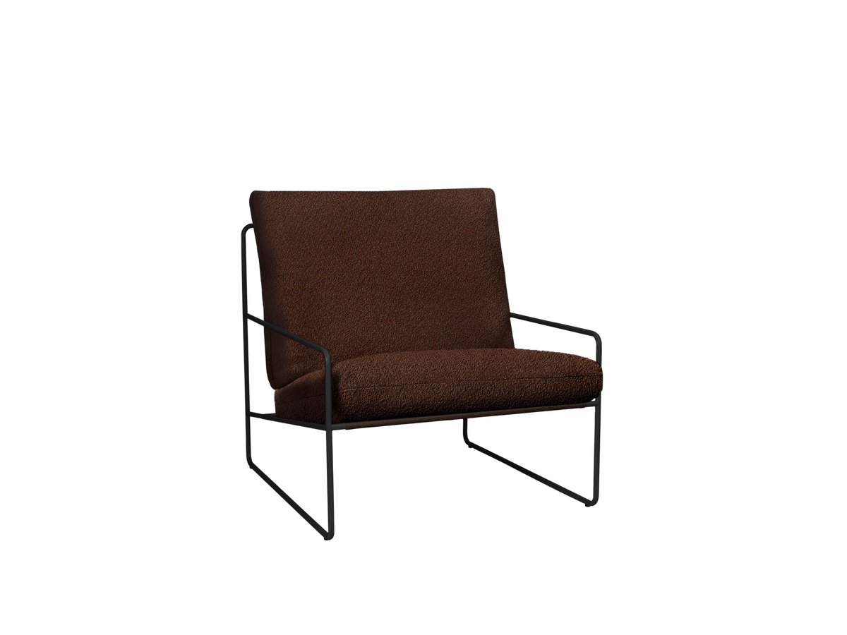 Desert 1-seater - Pure Bouclé