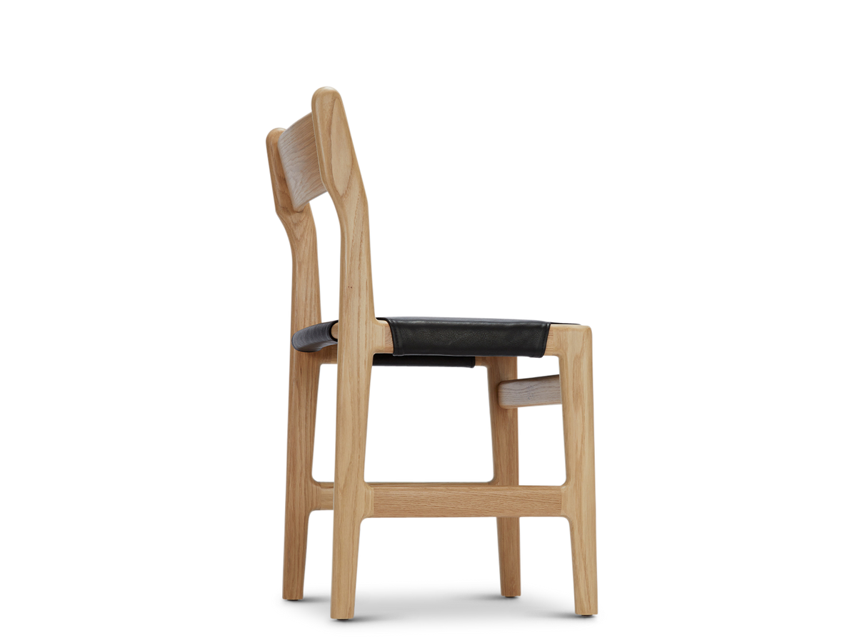 Nikolai Lafuge - Floriano Leather Dining Chair