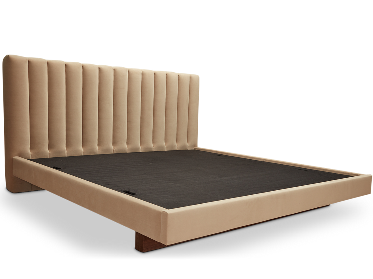 Capitan Bed - Fully Upholstered