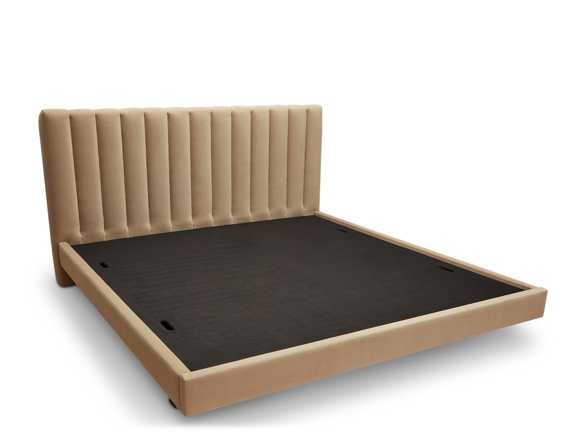 Capitan Bed - Fully Upholstered