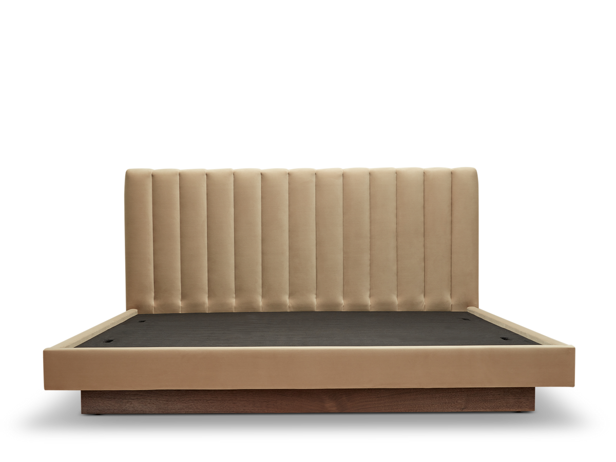 Capitan Bed - Fully Upholstered