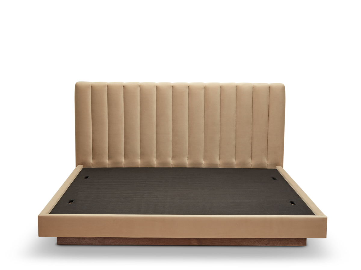 Capitan Bed - Fully Upholstered