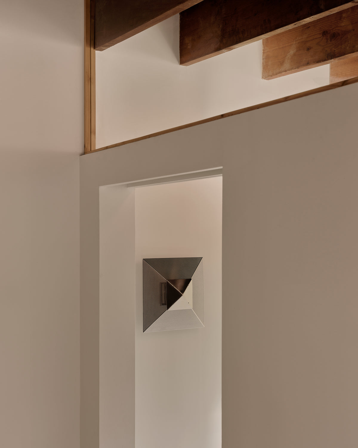 Pyramid Sconce
