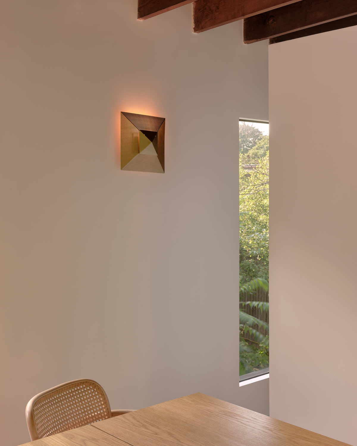 Pyramid Sconce