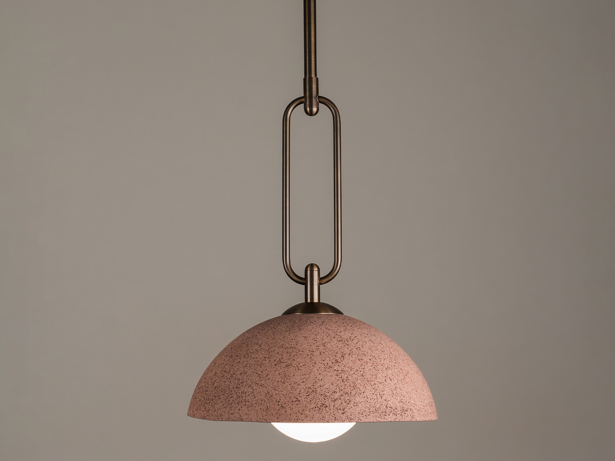 Bancroft Pendant 12″ Hemisphere