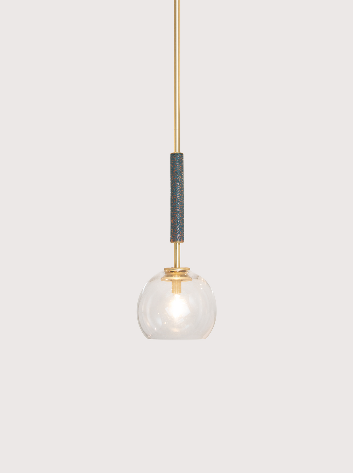 Lawrence Pendant Long Ceramic Tube