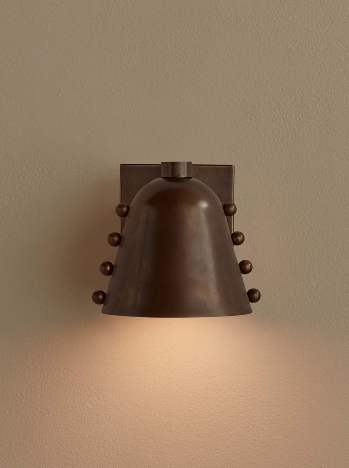 Brass Gemma Sconce Small