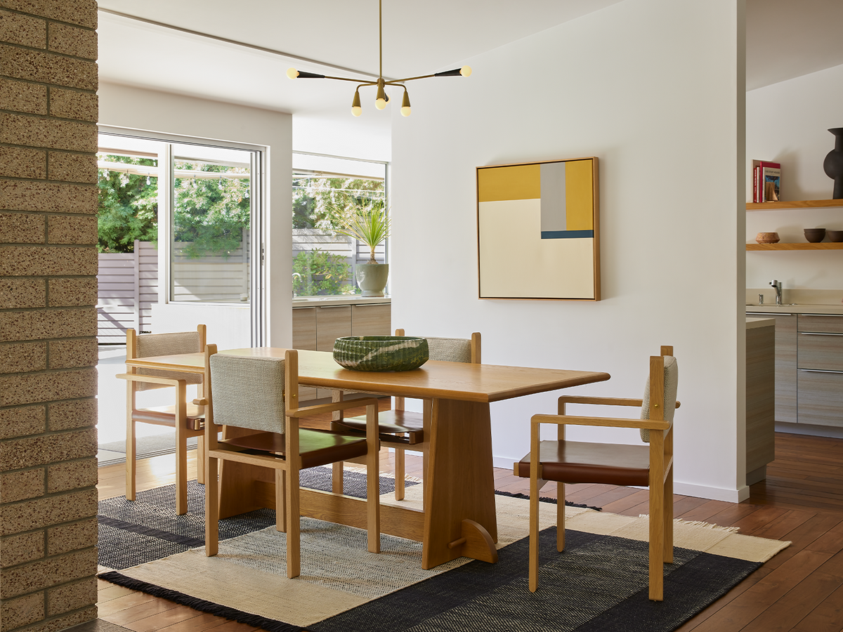 Morro Dining Arm Chair - Leather Sling Seat