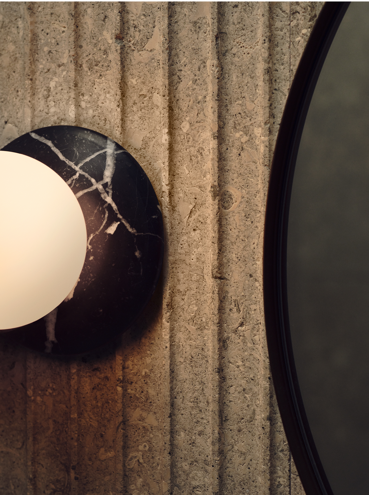 Orbit Wall Lamp - Stone