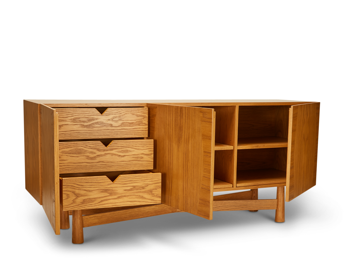 3-Door Bronson Cabinet