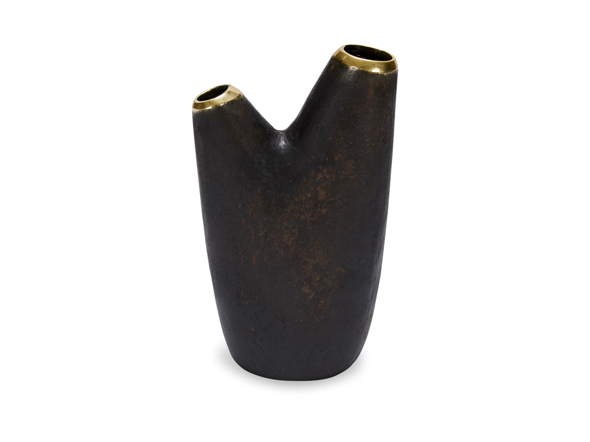 #3794-2 'Aorta' Vase - Brass Patina