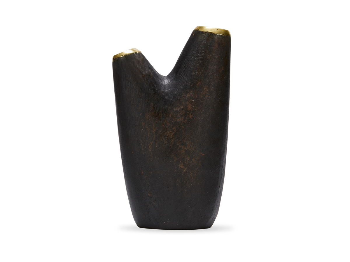#3794-2 'Aorta' Vase - Brass Patina
