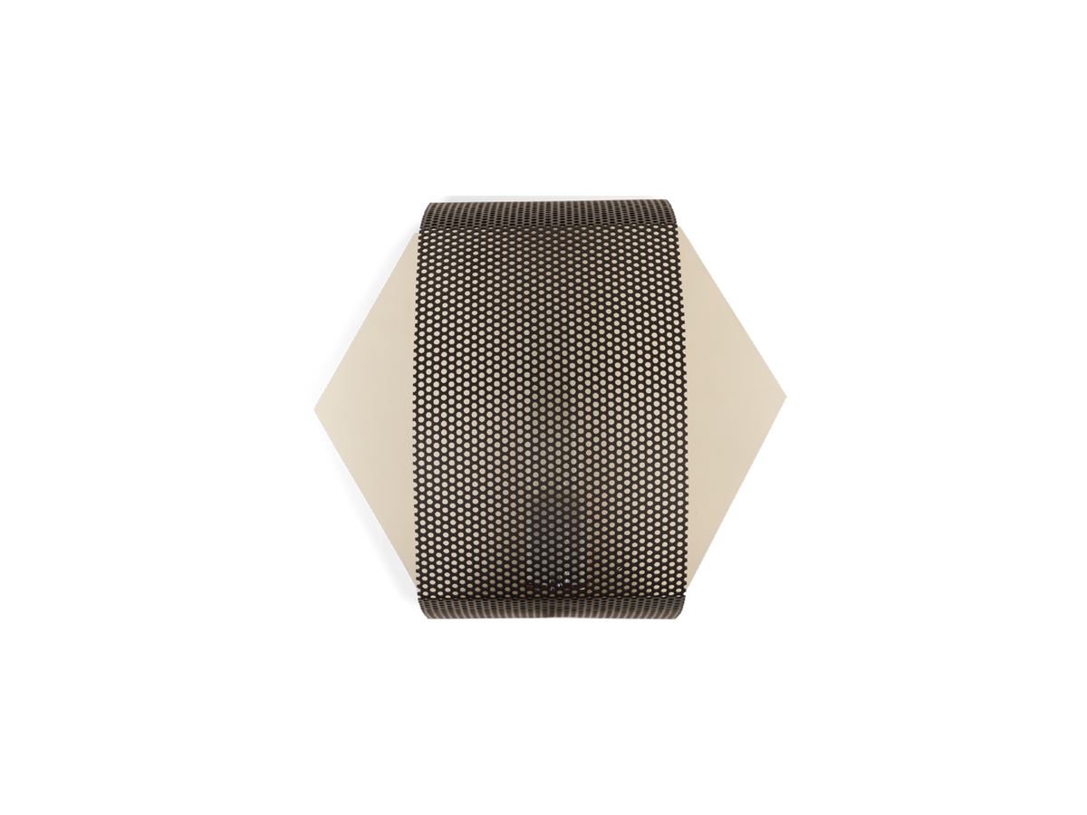 Hexagon Perforated Sconce